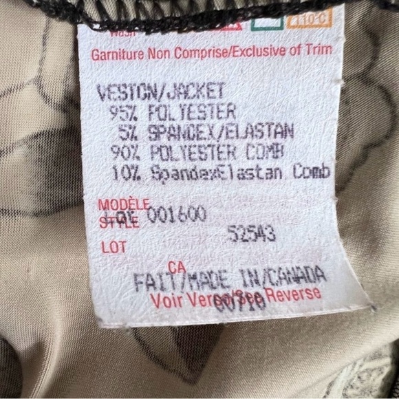 Joseph Ribkoff Rosette Zip Up Lightweight Jacket, Size 10 - Picture 10 of 13